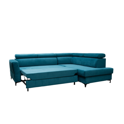 ESRA kinyitható kanapé állítható támlákkal - kék