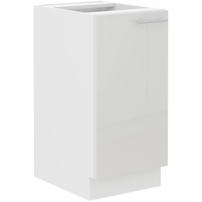 LAJLA alsó egyajtós szekrény - szélesség 40 cm, fehér