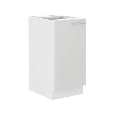 LAJLA alsó egyajtós szekrény - szélesség 40 cm, fehér