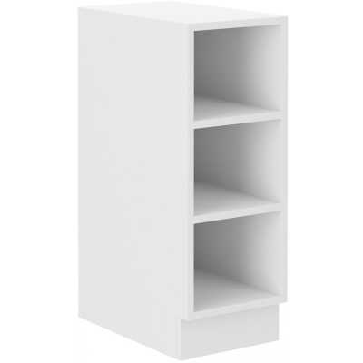 LAJLA alsó nyitott szekrény - szélesség 30 cm, fehér