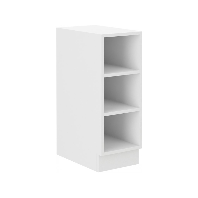 LAJLA alsó nyitott szekrény - szélesség 30 cm, fehér