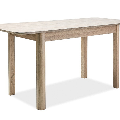 Kihúzható étkezőasztal TYGO - 105x65, sonoma tölgyfa