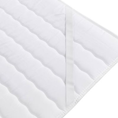 Boxspring ágy 120x200 MADENA - fekete műbőr + fedőlap és LED világítás INGYENES