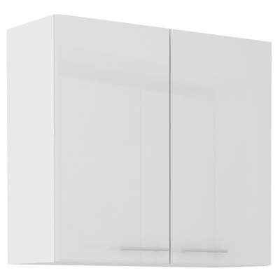 LAJLA felső konyhaszekrény - szélesség 80 cm, fehér