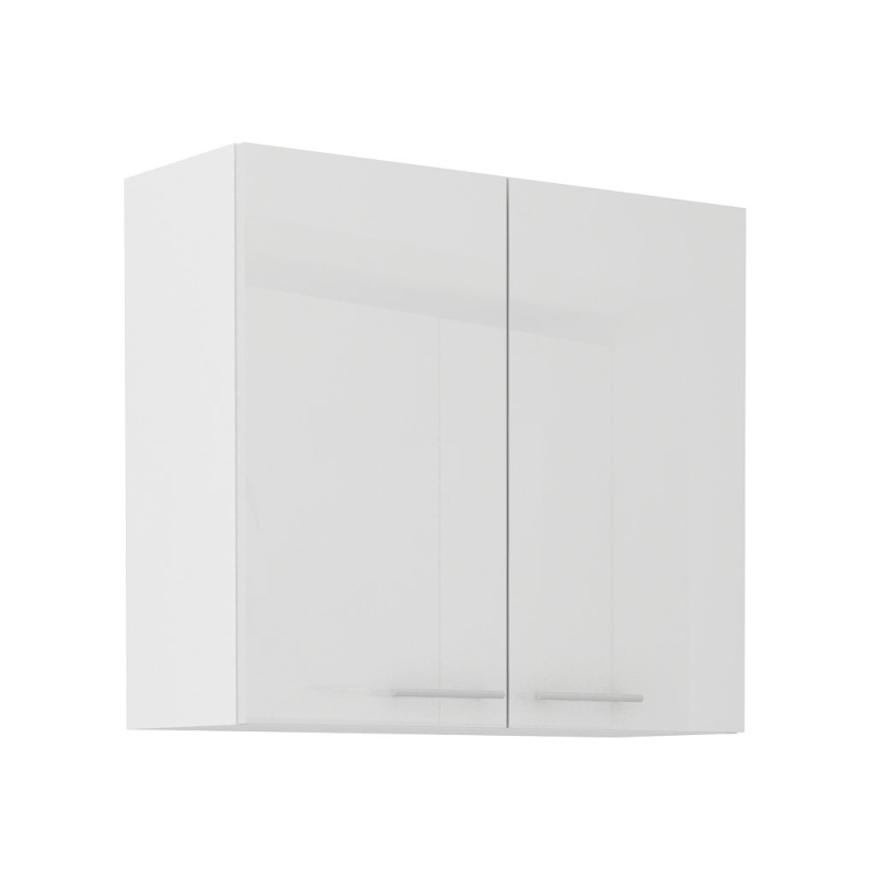 LAJLA felső konyhaszekrény - szélesség 80 cm, fehér