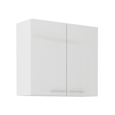 LAJLA felső konyhaszekrény - szélesség 80 cm, fehér