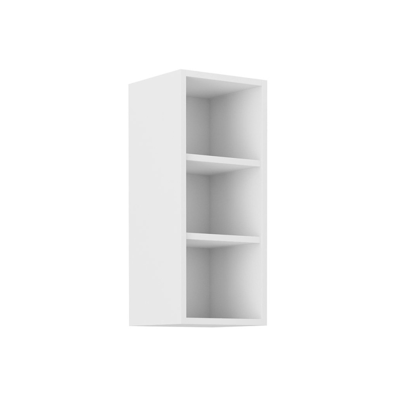 LAJLA felső nyitott szekrény - szélesség 30 cm, fehér