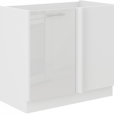LAJLA bővíthető sarokszekrény - szélesség 105 cm, fehér