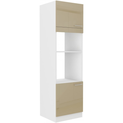 LAJLA beépített szekrény - szélesség 60 cm, cappuccino / fehér