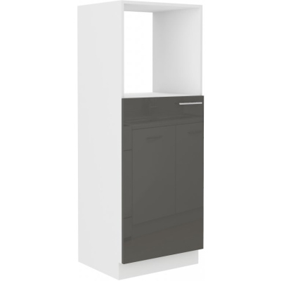 LAJLA beépített sütőszekrény - szélesség 60 cm, szürke / fehér