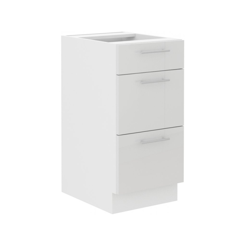 LAJLA fiókos konyhaszekrény - szélesség 40 cm, fehér
