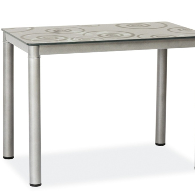 Kis étkezőasztal HAJK 1 - 80x60, szürke