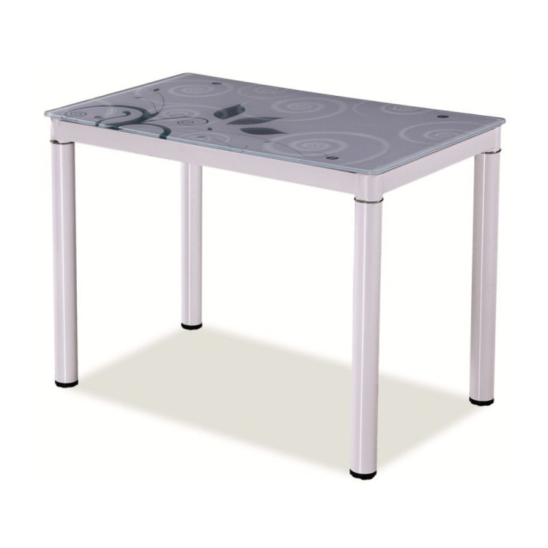 Kis étkezőasztal HAJK 1 - 80x60, fehér
