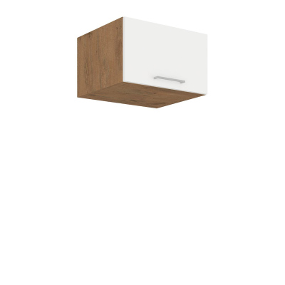 270/270 cm-es ZHILAN 3 konyhaszekrény - lancelot tölgy / matera + LED, mosogató és munkalap INGYENES