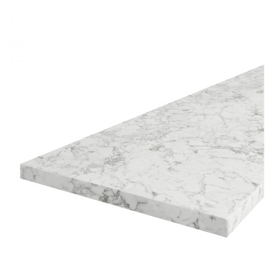 Konyhai munkalap JAIDA 3 - 200x60x3,8 cm, carara márvány