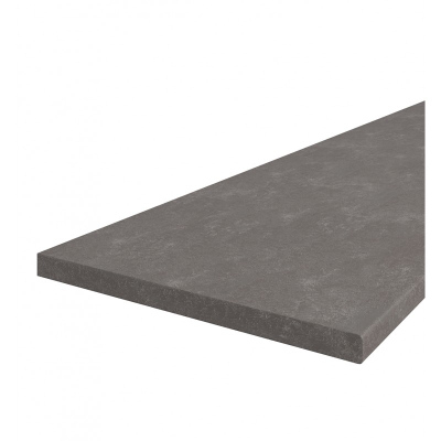 Konyhapult JAIDA 3 - 200x60x3,8 cm, metálbarna
