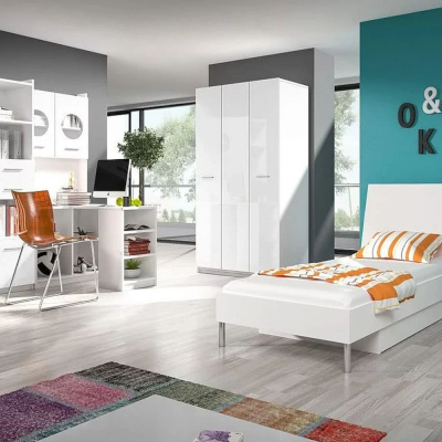 Gyerekágy RENI 1 - 90x200, fehér