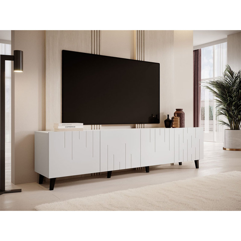 TV-állvány TIMO - fehér