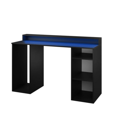 PC asztal LED világítással PACHO 1 - fekete