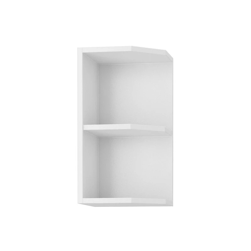 Felső sarokszekrény SAEED 60 - szélesség 30 cm, fehér