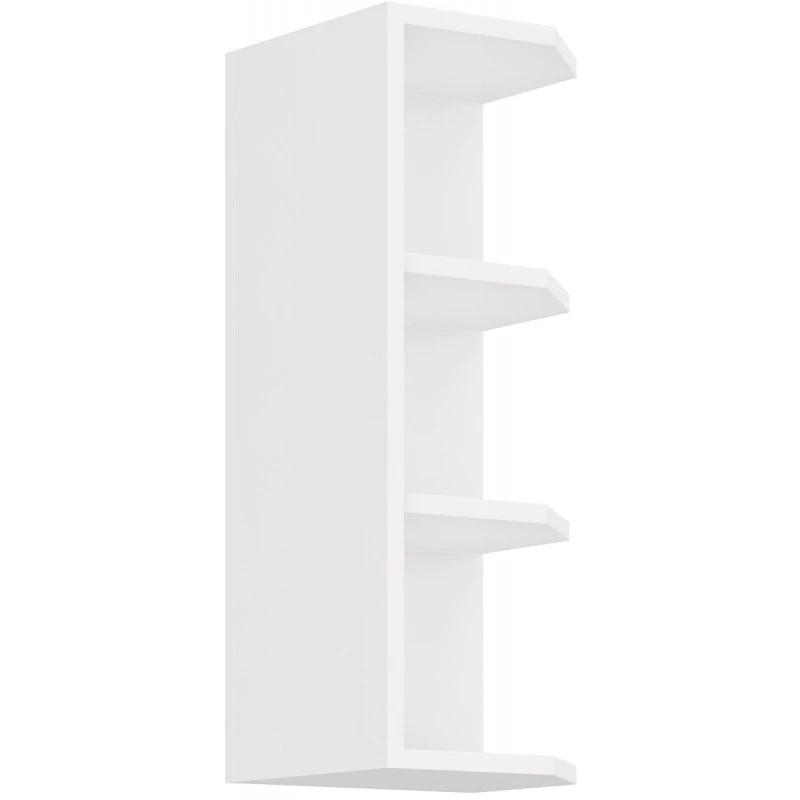 SABRYA 72 felső sarokszekrény - szélesség 30 cm, fehér