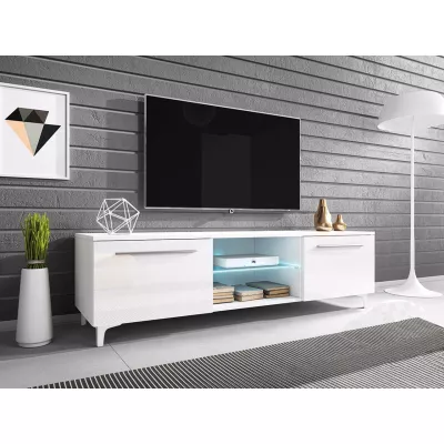KERRI TV-állvány - fehér