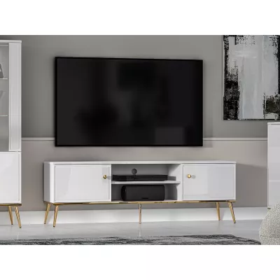 TV állvány AIKE - fehér