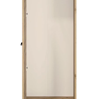Magas előszobaszekrény BEDA - szélesség 55 cm, műfüves tölgy