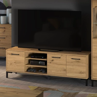 BEDA TV-állvány - artisan tölgyfa