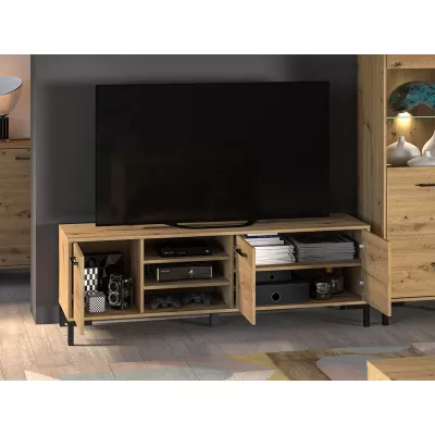 BEDA TV-állvány - artisan tölgyfa