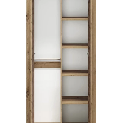 Szekrény DIANDRA - szélessége 92 cm, artisan tölgy