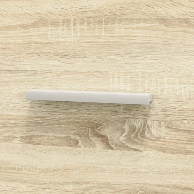 Magas gardrób GVENDA - szélesség 120 cm, világos sonoma tölgy