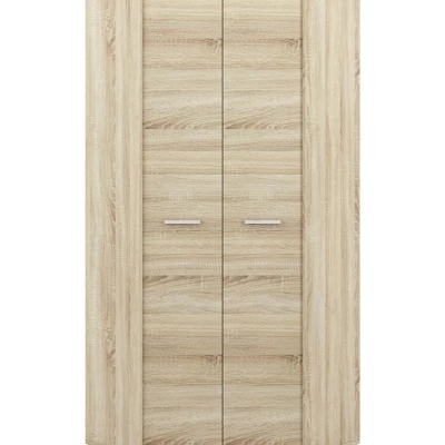 GVENDA sarokszekrény - szélesség 82 cm, világos sonoma tölgy
