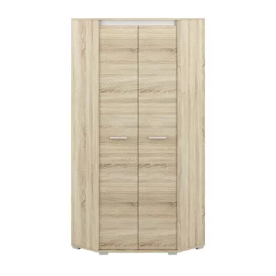 GVENDA sarokszekrény - szélesség 82 cm, világos sonoma tölgy