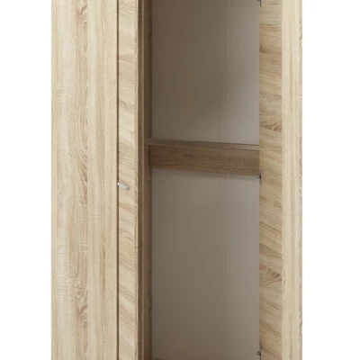 GVENDA sarokszekrény - szélesség 82 cm, világos sonoma tölgy