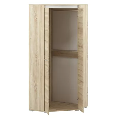 GVENDA sarokszekrény - szélesség 82 cm, világos sonoma tölgy