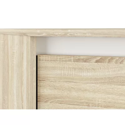 GVENDA sarokszekrény - szélesség 82 cm, világos sonoma tölgy