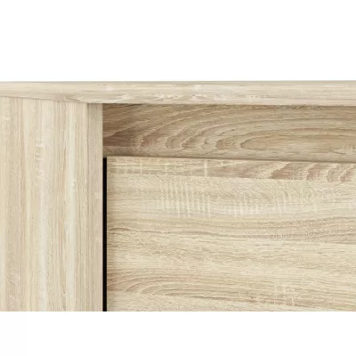 GVENDA sarokszekrény - szélesség 82 cm, világos sonoma tölgy