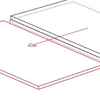 VIDOR 3 kihúzható étkezőasztal - 160x90, türkiz / matt fekete