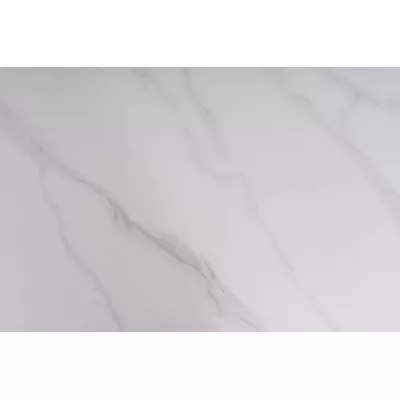 JUSEF étkezőasztal - 160x90, fehér / fekete