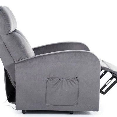 VINKO dönthető elektromos fotel - szürke