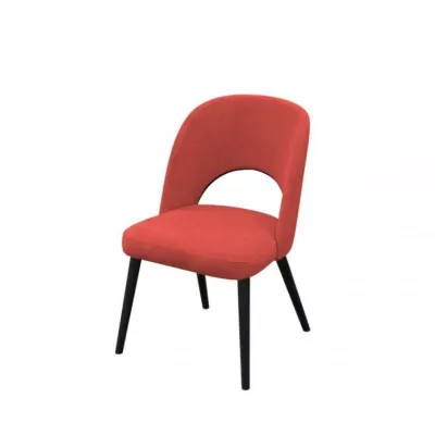 MOVILE 51 konyhai szék - fekete / piros