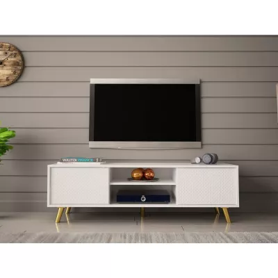 LUZ 1 TV-asztal - fehér