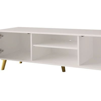 LUZ 1 TV-asztal - fehér