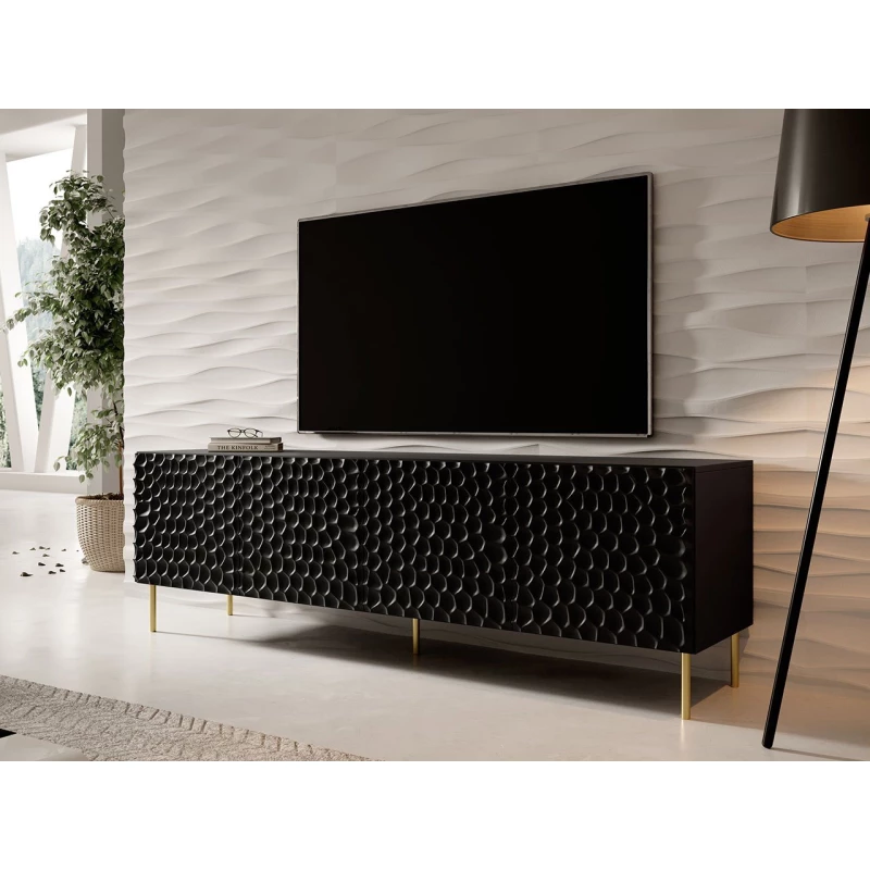 MACARIO TV asztal - fekete
