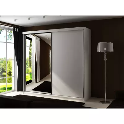 ELVIRA 5 tükrös gardróbszekrény 150 cm - fehér