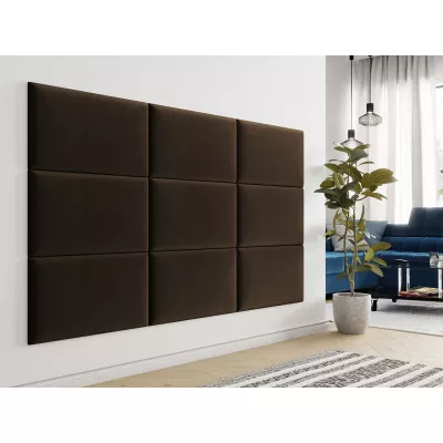 PAG kárpitozott fali panel 70x40 - barna