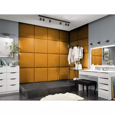 PAG kárpitozott fali panel 60x60 - sárga