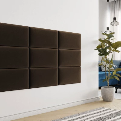 PAG kárpitozott fali panel 60x30 - barna