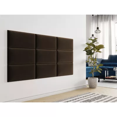PAG kárpitozott fali panel 60x30 - barna